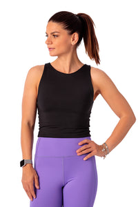 THE WOMEN'S LOCKER Sweat Crop Top