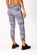 THE WOMEN'S LOCKER Aztec Colanti cu talie inalta