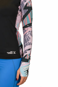 THE WOMEN'S LOCKER Vital Rash Guard