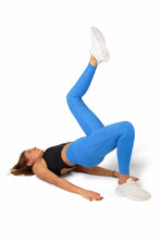 THE WOMEN'S LOCKER Azzurro high waist tights