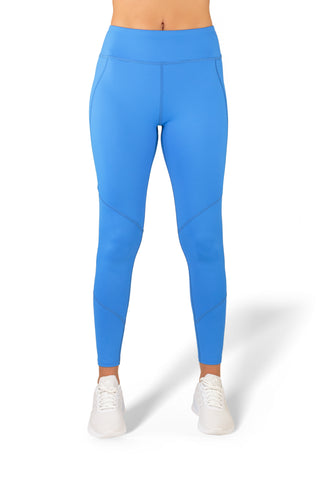 THE WOMEN'S LOCKER Azzurro colanți cu talie înaltă