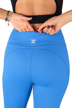 THE WOMEN'S LOCKER Azzurro high waist tights
