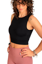 THE WOMEN'S LOCKER Opaque crop top